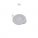 Zemapmetuma LED panelis 3W