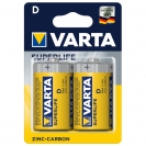  D baterijas VARTA Superlife 2gb. cinka