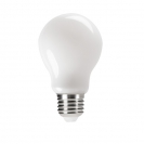 LED spuldze 7W 2700K 810lm E27 A60 stikla balta